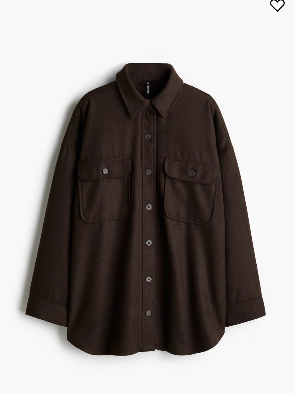 Oversized Twill Shirt